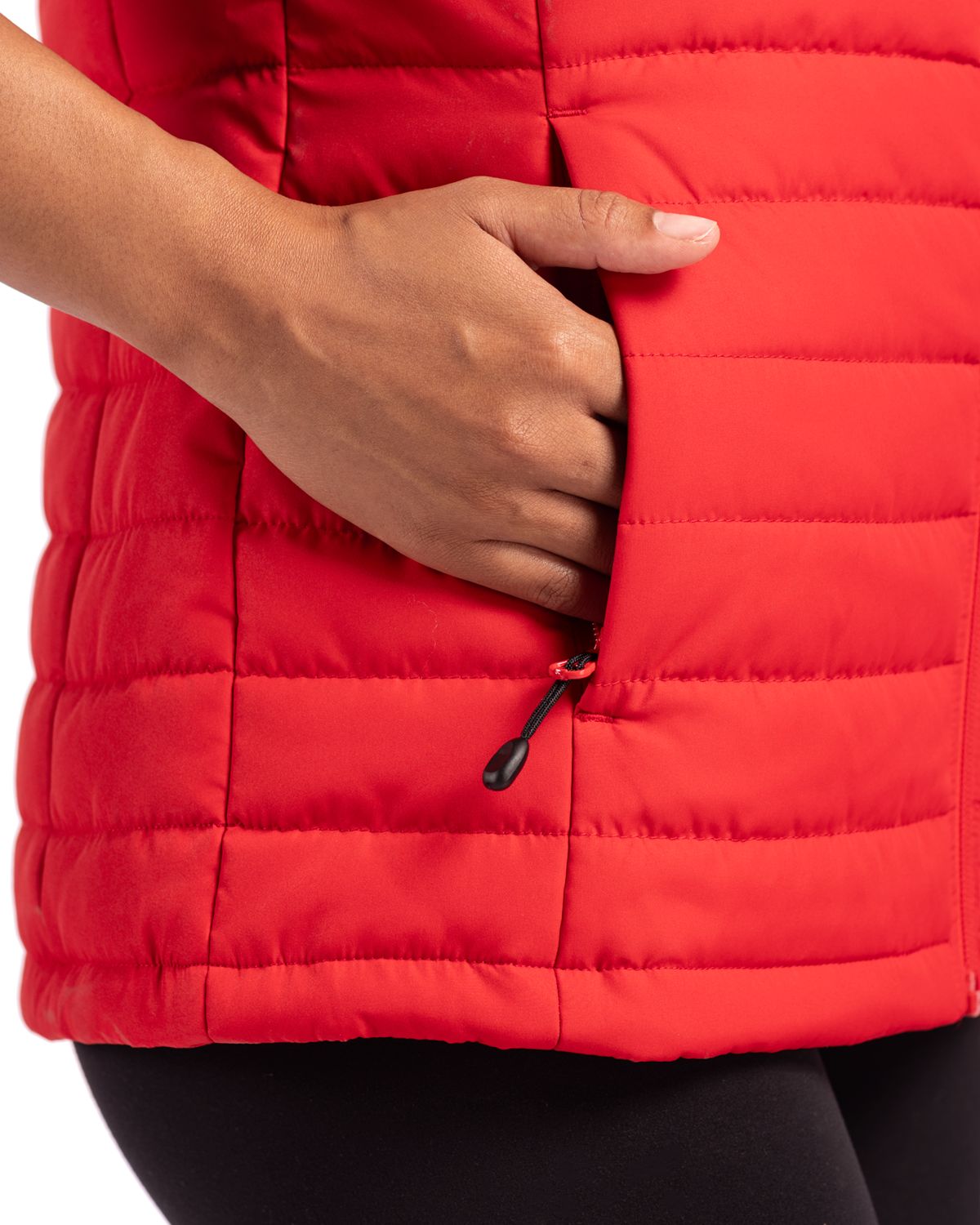 Clique Women's Elevation Recycled Insulated Puffer Full Zip Vest-7