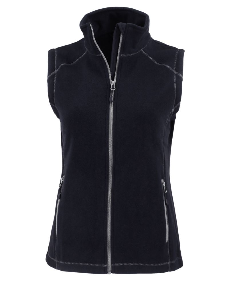 Clique Women's Powder Recycled Fleece Full Zip Vest-2