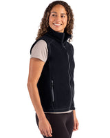 Clique Women's Powder Recycled Fleece Full Zip Vest-6