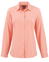 Cutter & Buck Women's Skyline Recycled Gingham Long Sleeve Spread Collar Dress Shirt-4