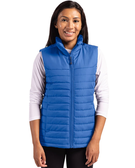 Clique Women's Elevation Recycled Insulated Puffer Full Zip Vest-1