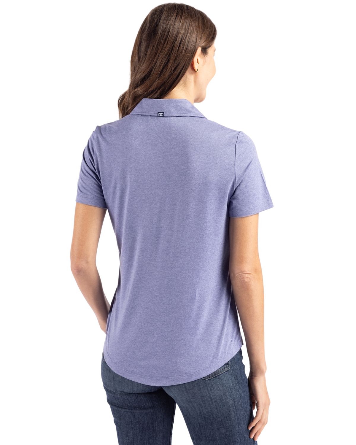 Cutter & Buck Women's Coastline Recycled Double Peached Polo-2