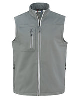 Clique Men's Telemark Recycled Stretch Softshell Full Zip Vest-1