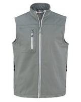 Clique Men's Telemark Recycled Stretch Softshell Full Zip Vest-2