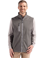 Clique Men's Telemark Recycled Stretch Softshell Full Zip Vest-5