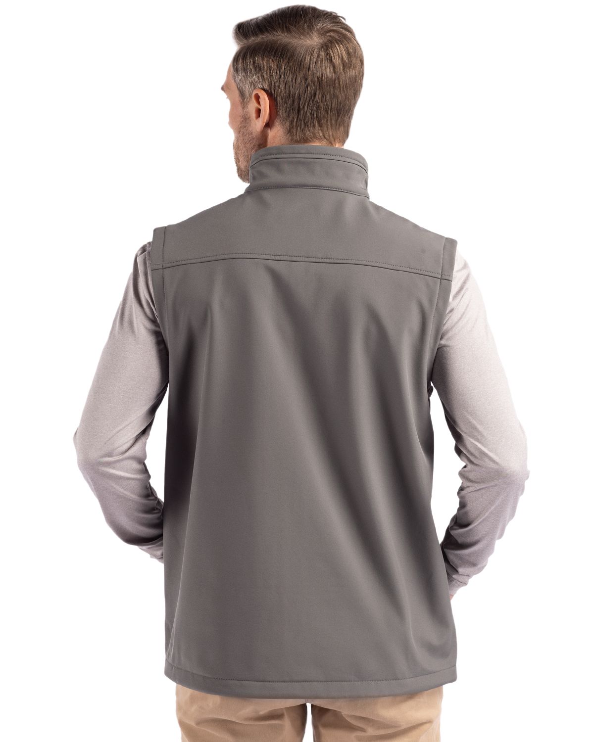 Clique Men's Telemark Recycled Stretch Softshell Full Zip Vest-6