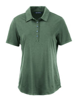 Cutter & Buck Women's Coastline Recycled Double Peached Polo-1