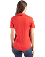Cutter & Buck Women's Coastline Recycled Double Peached Polo-5