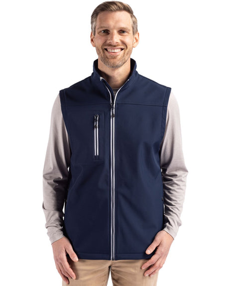 Clique Men's Telemark Recycled Stretch Softshell Full Zip Vest-1