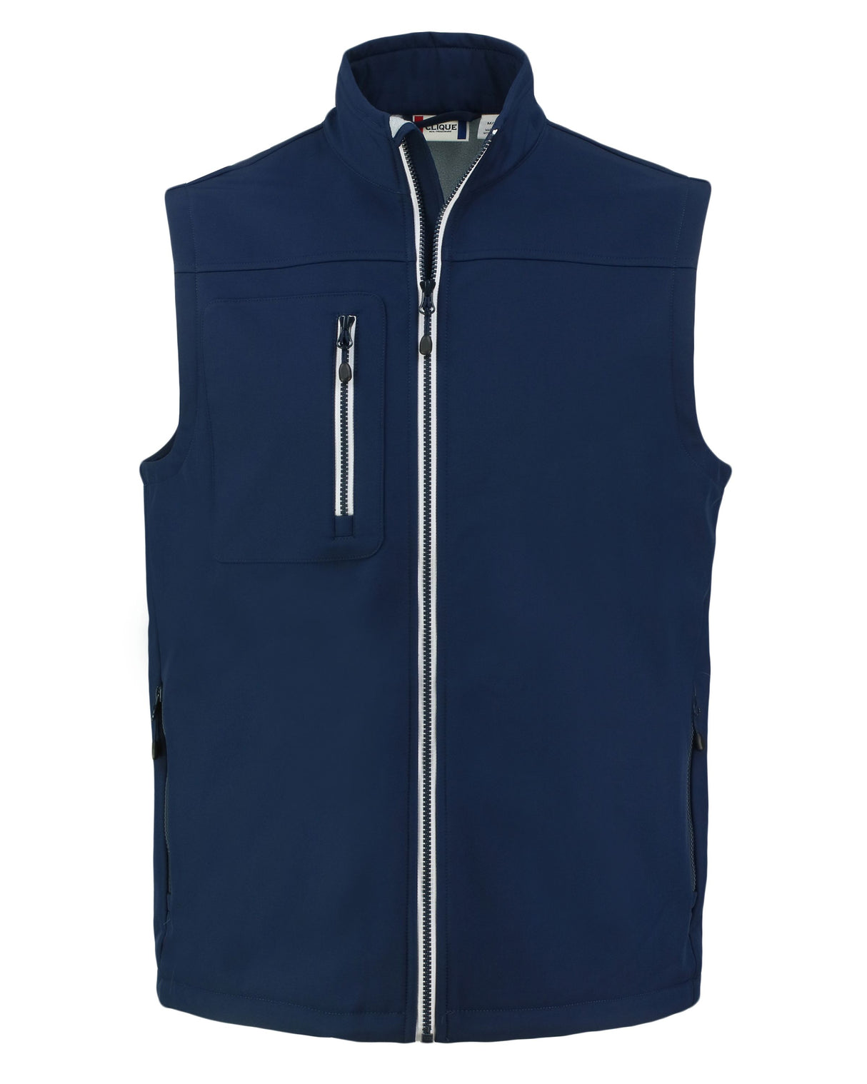 Clique Men's Telemark Recycled Stretch Softshell Full Zip Vest-5