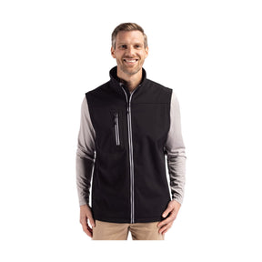 Clique Men's Telemark Recycled Stretch Softshell Full Zip Vest-1