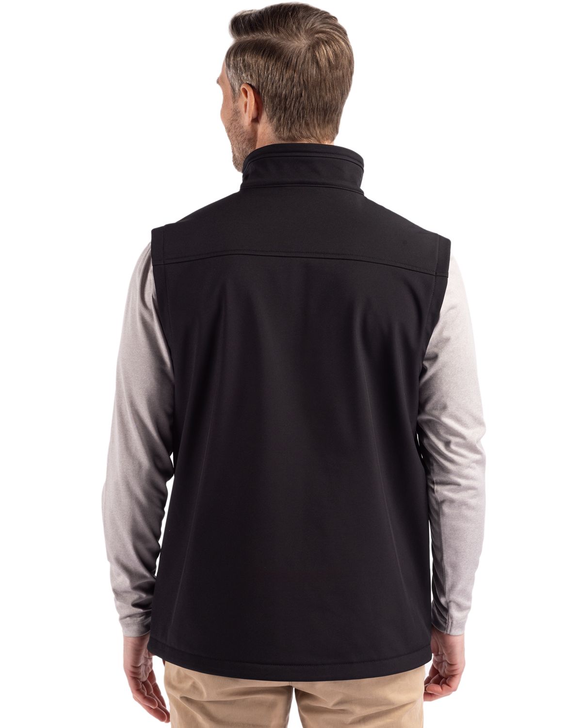 Clique Men's Telemark Recycled Stretch Softshell Full Zip Vest-2