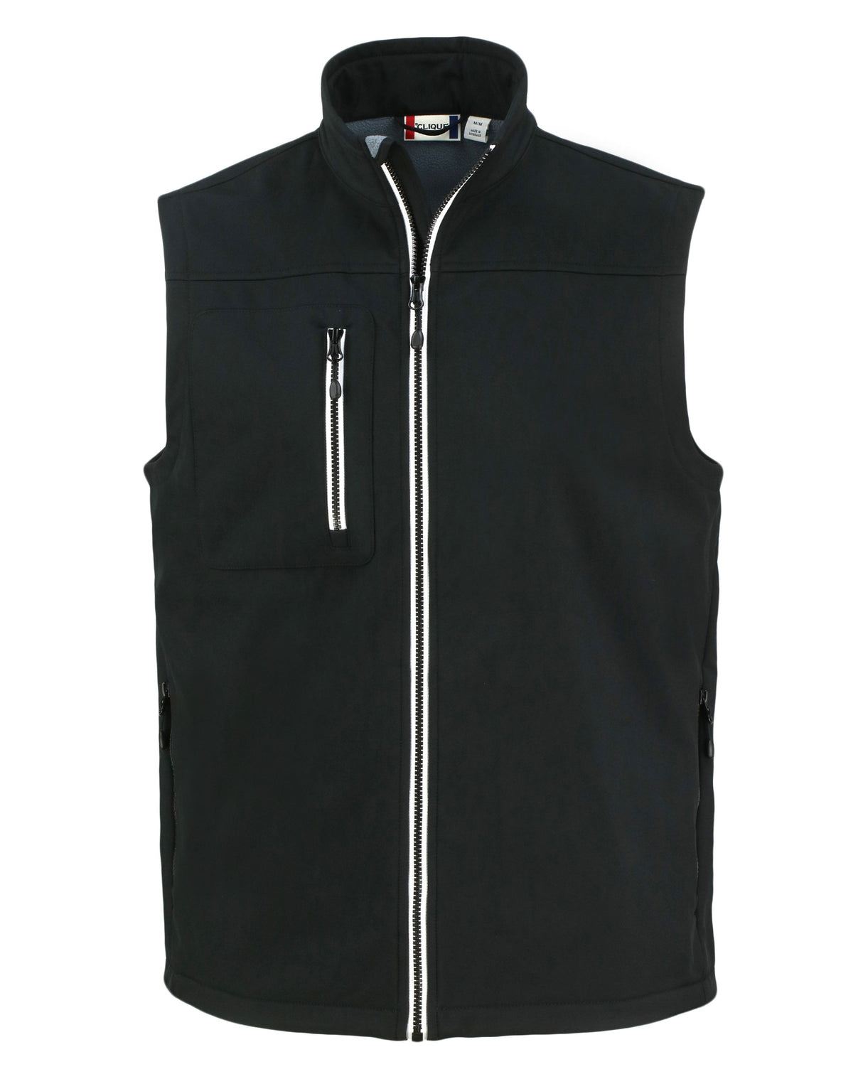 Clique Men's Telemark Recycled Stretch Softshell Full Zip Vest-4