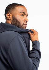 Clique Men's Lift Solution-dyed Performance Full Zip Hooded Sweatshirt-4
