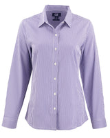 Cutter & Buck Women's Skyline Recycled Gingham Long Sleeve Spread Collar Dress Shirt-2