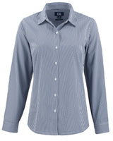 Cutter & Buck Women's Skyline Recycled Gingham Long Sleeve Spread Collar Dress Shirt-7