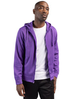 Clique Men's Lift Solution-dyed Performance Full Zip Hooded Sweatshirt-5