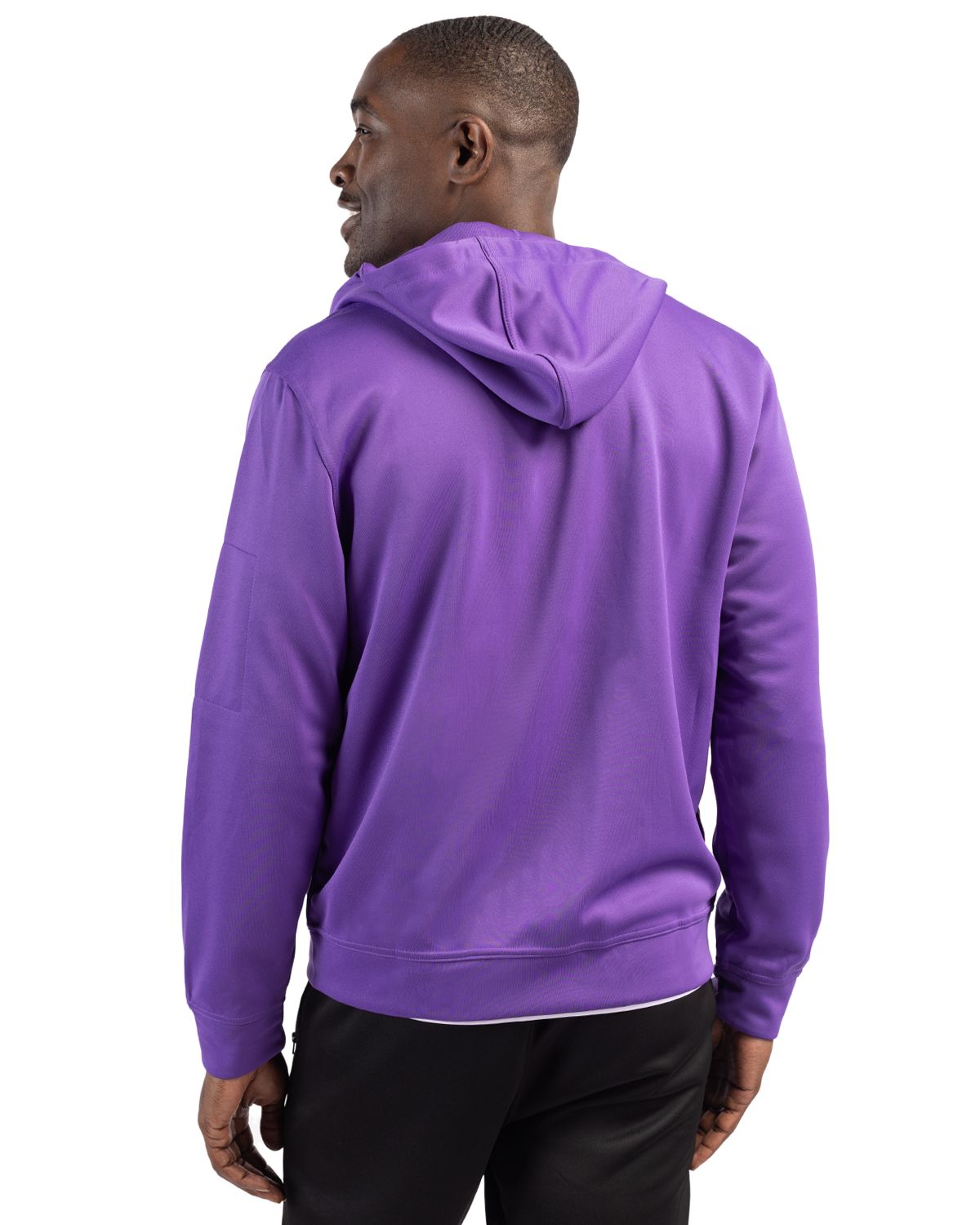 Clique Men's Lift Solution-dyed Performance Full Zip Hooded Sweatshirt-7
