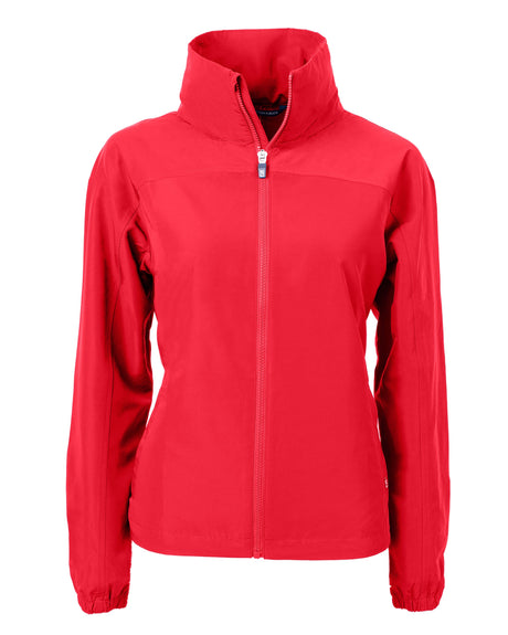 Cutter & Buck Women's Charter Recycled Packable Full Zip Jacket-1