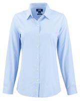 Cutter & Buck Women's Skyline Recycled Gingham Long Sleeve Spread Collar Dress Shirt-4