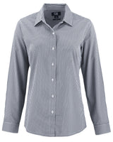 Cutter & Buck Women's Skyline Recycled Gingham Long Sleeve Spread Collar Dress Shirt-5