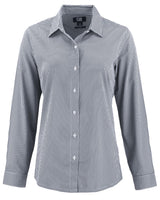 Cutter & Buck Women's Skyline Recycled Gingham Long Sleeve Spread Collar Dress Shirt-6