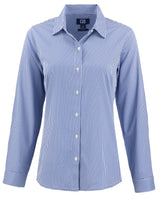 Cutter & Buck Women's Skyline Recycled Gingham Long Sleeve Spread Collar Dress Shirt-4