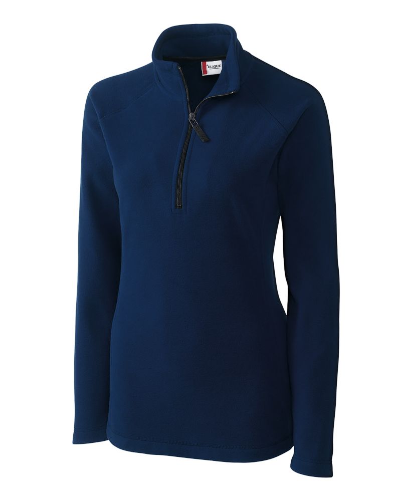 Clique Women's Summit Performance Fleece Half Zip Jacket-3