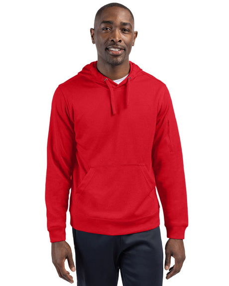 Clique Men's Lift Solution-dyed Performance Hooded Pullover Sweatshirt-1