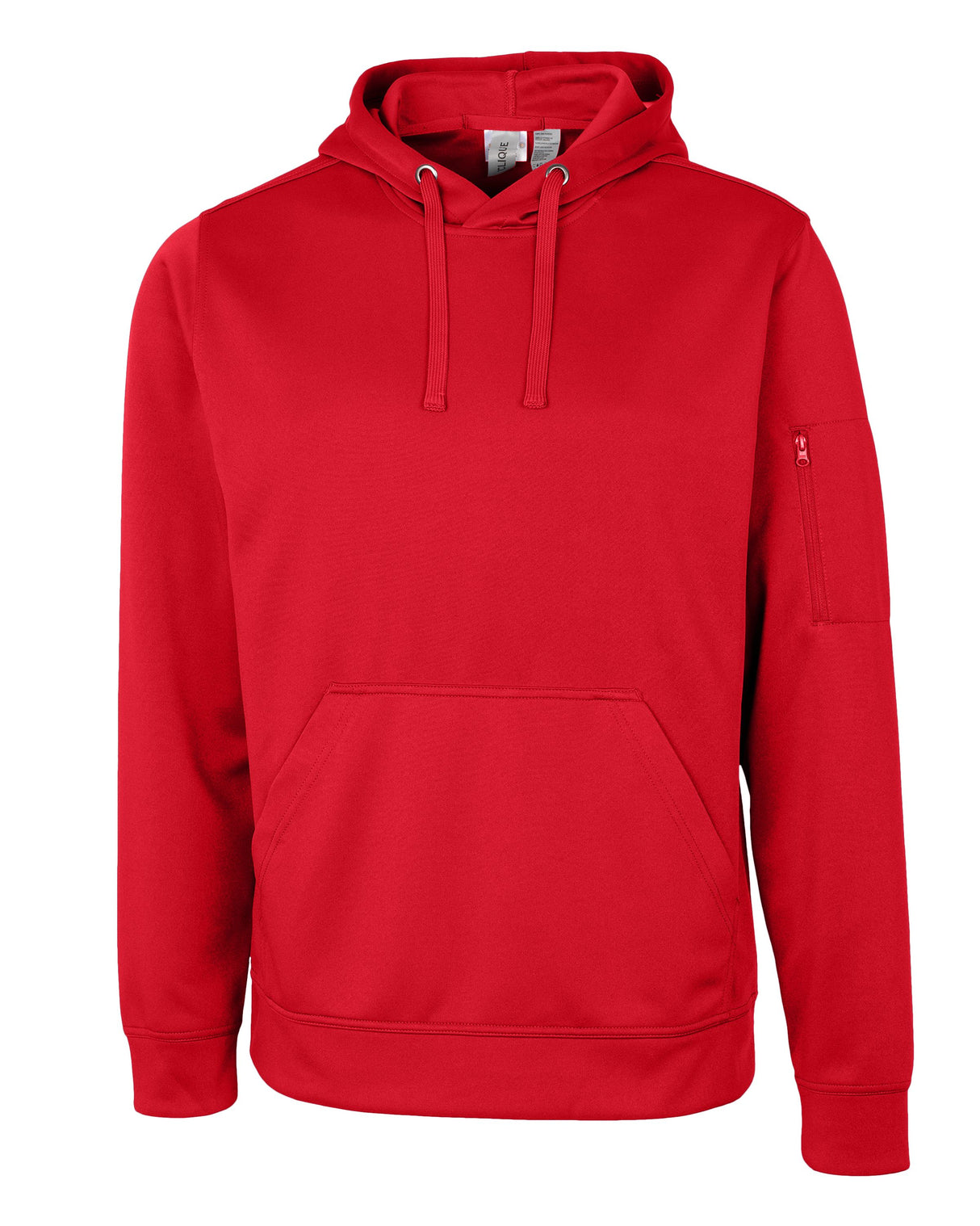 Clique Men's Lift Solution-dyed Performance Hooded Pullover Sweatshirt-4