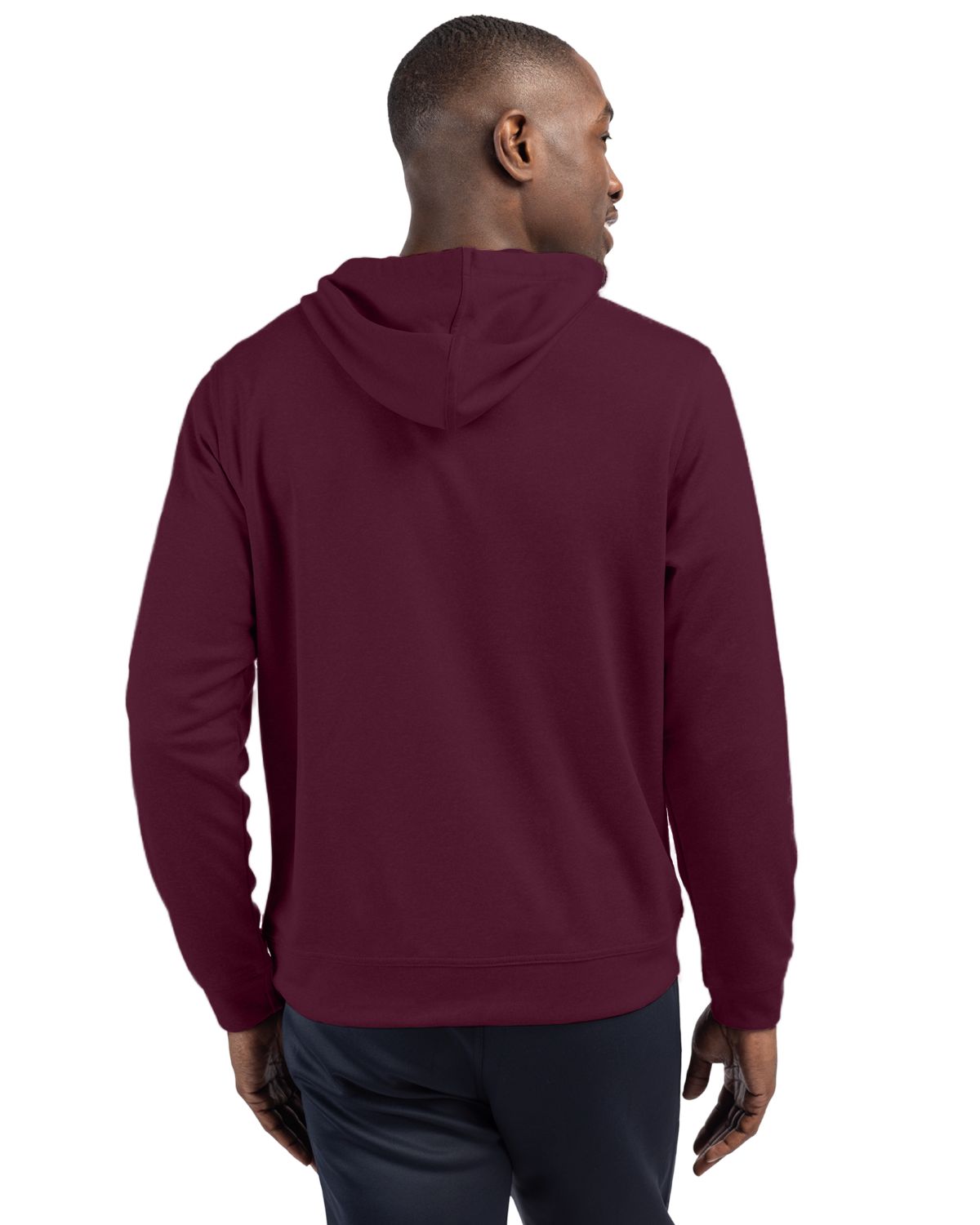 Clique Men's Lift Solution-dyed Performance Hooded Pullover Sweatshirt-5