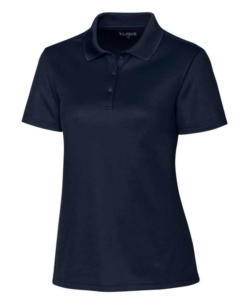 Clique Women's Spin Solution-dyed Performance Pique Polo-2