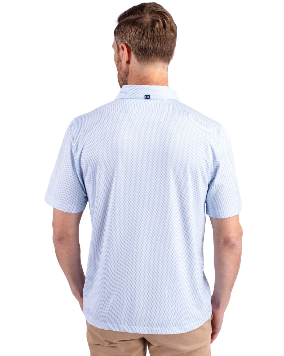 Cutter & Buck Men's Pike Recycled Symmetry Print Polo-2