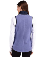 Cutter & Buck Women's Cascade Epic Comfort Recycled Sherpa Fleece Full Zip Vest-1