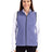 Cutter & Buck Women's Cascade Epic Comfort Recycled Sherpa Fleece Full Zip Vest-2