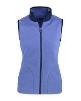 Cutter & Buck Women's Cascade Epic Comfort Recycled Sherpa Fleece Full Zip Vest-6
