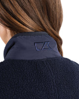 Cutter & Buck Women's Cascade Epic Comfort Recycled Sherpa Fleece Full Zip Vest-4