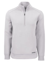Cutter & Buck Men's Roam Recycled Buttery-Soft Knit Quarter Zip Jacket-2