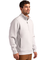 Cutter & Buck Men's Roam Recycled Buttery-Soft Knit Quarter Zip Jacket-6