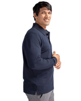 Cutter & Buck Men's Advantage Cotton-Blend Pique Long Sleeve Polo-2