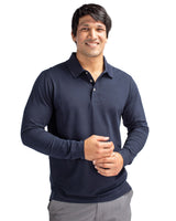 Cutter & Buck Men's Advantage Cotton-Blend Pique Long Sleeve Polo-3