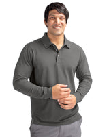 Cutter & Buck Men's Advantage Cotton-Blend Pique Long Sleeve Polo-5