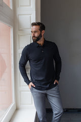 Cutter & Buck Men's Advantage Cotton-Blend Pique Long Sleeve Polo-2