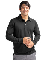 Cutter & Buck Men's Advantage Cotton-Blend Pique Long Sleeve Polo-1