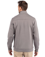 Cutter & Buck Men's Roam Recycled Buttery-Soft Knit Quarter Zip Jacket-2