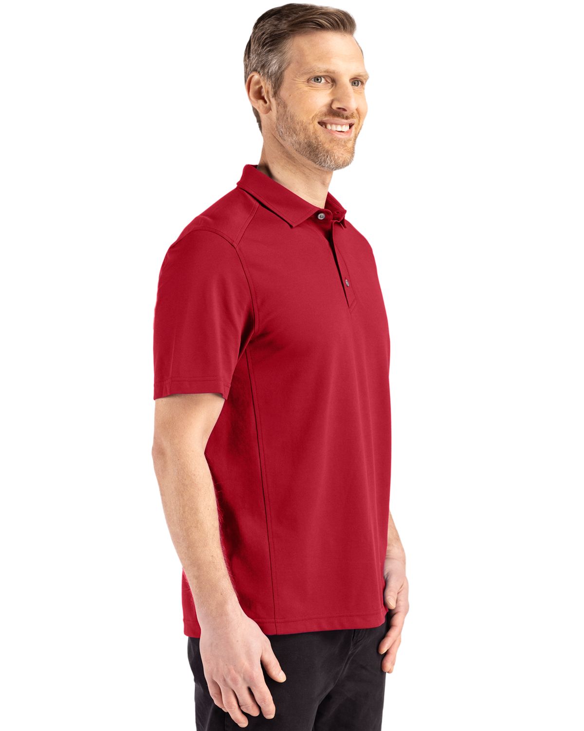 Cutter & Buck Men's Advantage Refresh Cotton-Blend Pique Polo-3