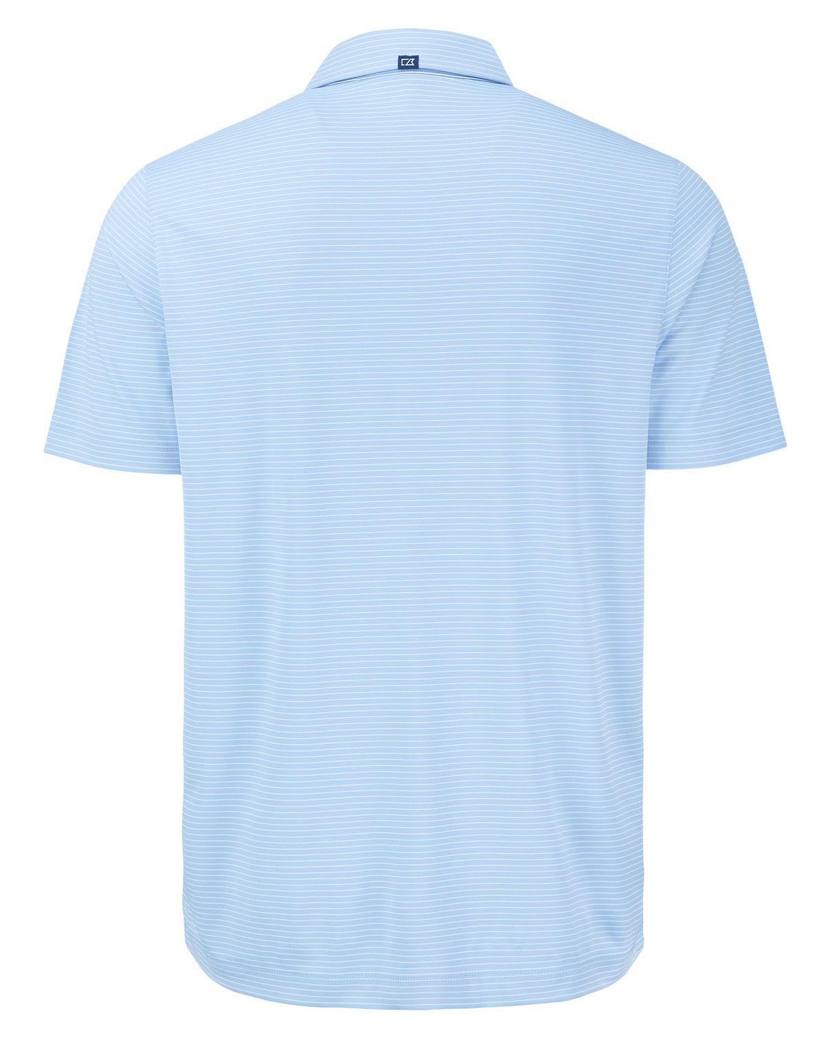 Cutter & Buck Men's Forge Recycled Fine Line Stripe Four-Way Stretch Polo-7