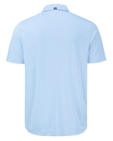 Cutter & Buck Men's Forge Recycled Fine Line Stripe Four-Way Stretch Polo-7