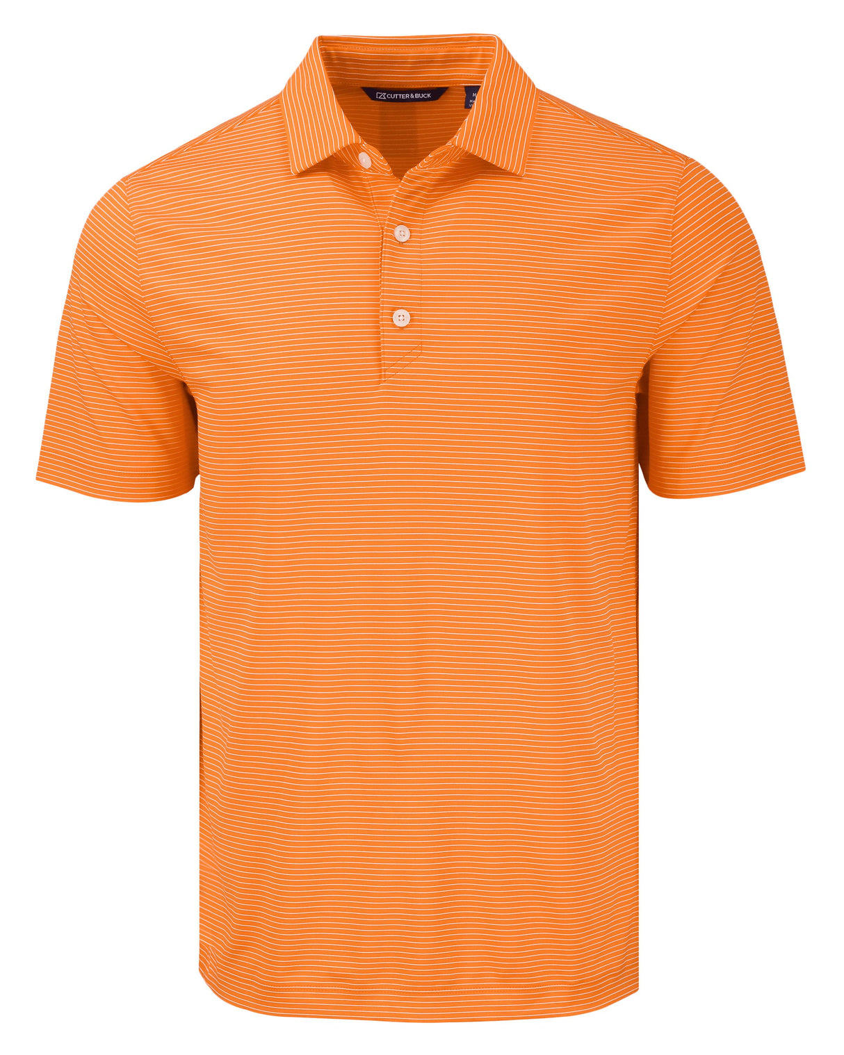 Cutter & Buck Men's Forge Recycled Fine Line Stripe Four-Way Stretch Polo-4