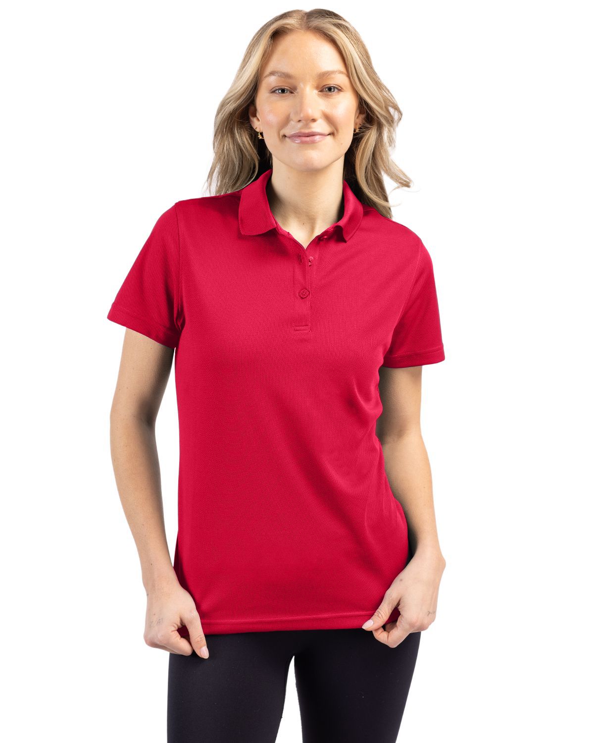 Clique Women's Spin Solution-dyed Performance Pique Polo-1